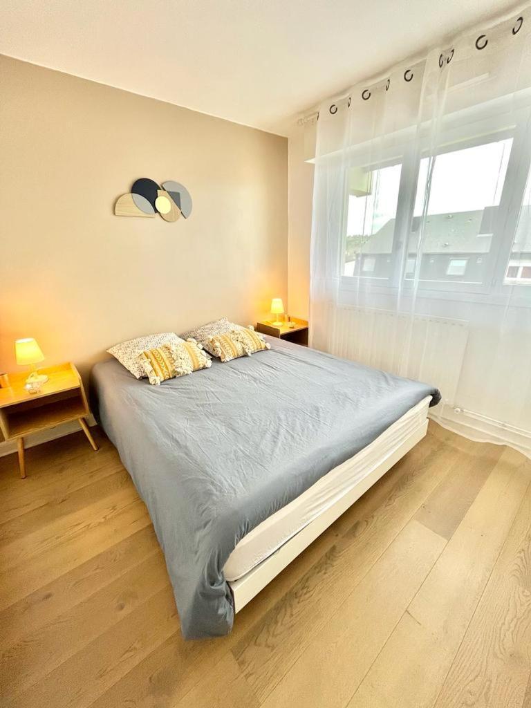 Апартаменты Le Cosy Avec Piscine, Balcon Et Parking Трувиль-сюр-Мер Экстерьер фото